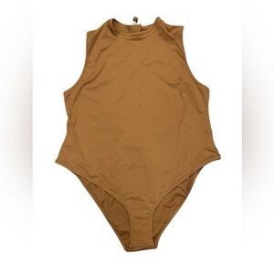 SKIMS One Piece Brown Bathing Suit